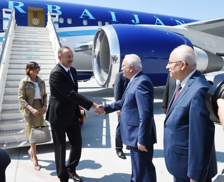 President Ilham Aliyev pays working visit to Turkey