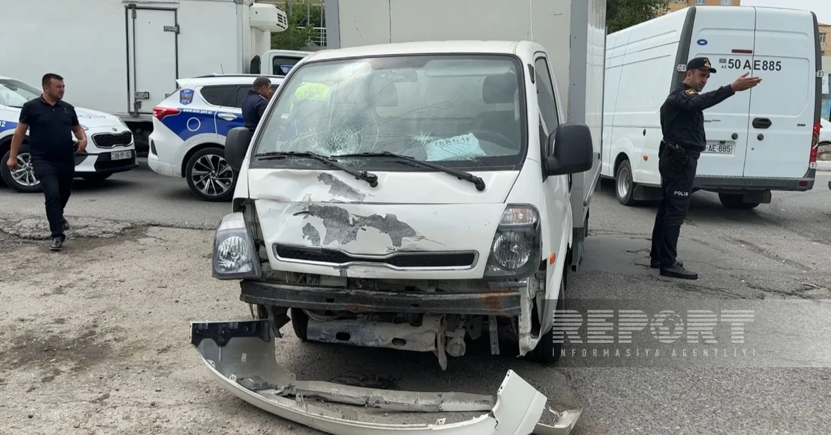 Sumqayıtda zəncirvari yol qəzası olub, xəsarət alanlar var