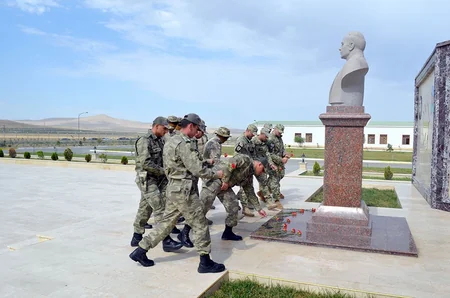 Türkiyə və Gürcüstan hərbçiləri “Eternity-2019” təliminə qatılmaq üçün Bakıya gəlib