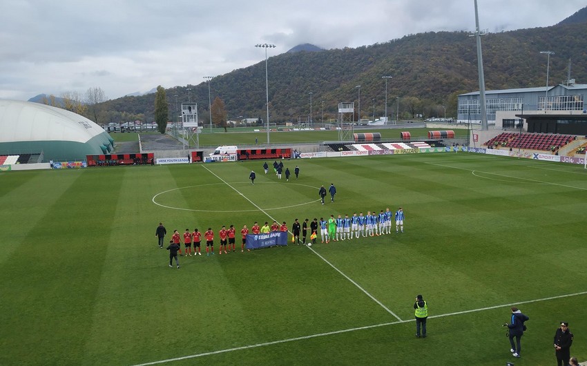 Qəbələ UEFA Gənclər Liqasının II mərhələsinin ilk oyununda məğlub olub