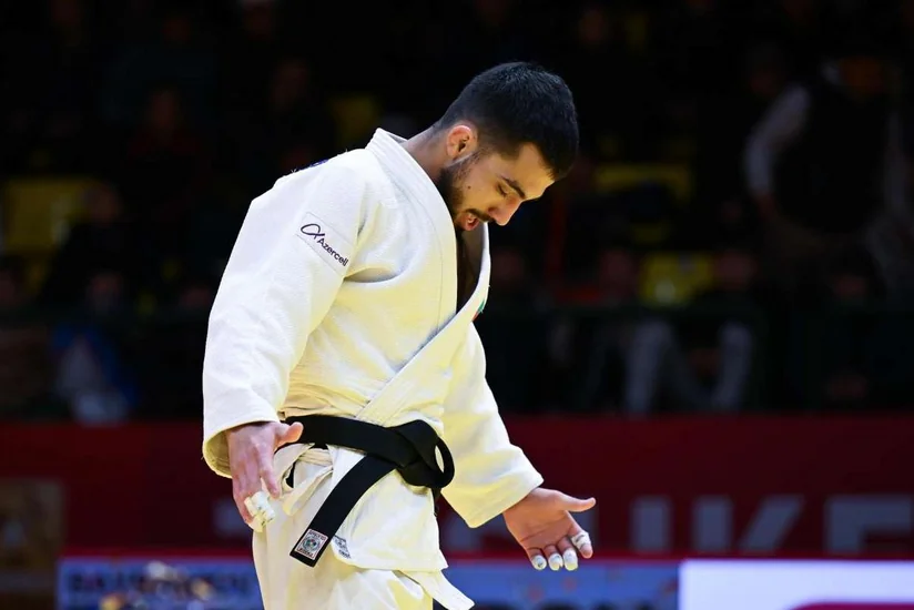 Böyük Dəbilqə: Azərbaycan cüdoçusu gümüş medal əldə edib