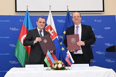 Azərbaycanla Slovakiya minatəmizləmə sahəsində əməkdaşlığın genişləndirilməsini istəyir