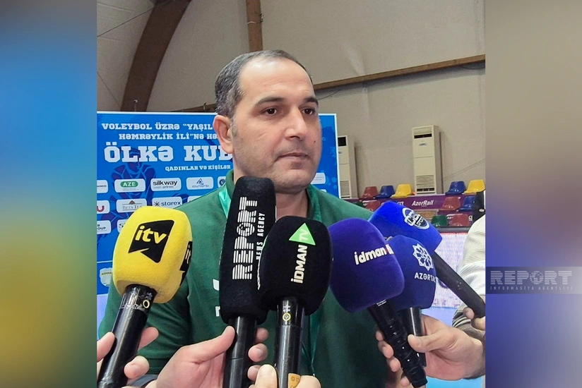 Abşeron klubunun baş məşqçisi: Voleybol Azərbaycanda inkişaf edir