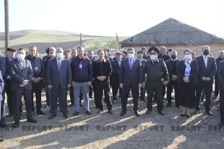 Cəlilabadda şəhid bulağının açılışı olub