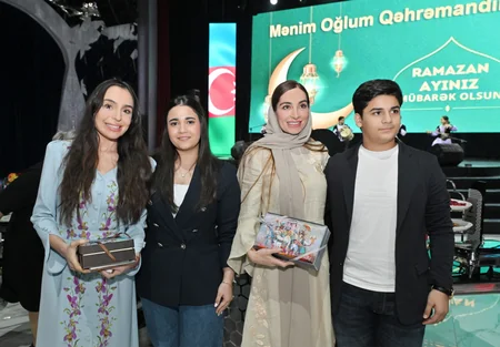 Leyla Aliyeva and Arzu Aliyeva attend Iftar ceremony with mothers of martyrs