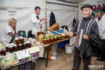 Bakıda bal yarmarkasının açılışı olub - FOTOREPORTAJ - VİDEO