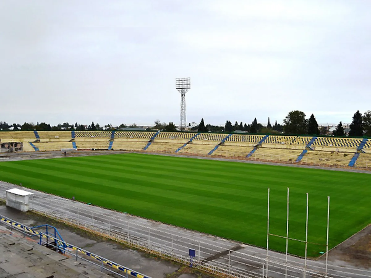 Gəncə şəhər stadionunda növbəti təmir işlərinə başlanılıb