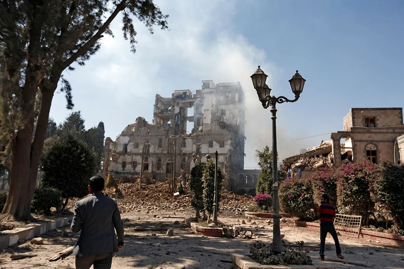 Арабская коалиция нанесла удар по складам беспилотников в Сане