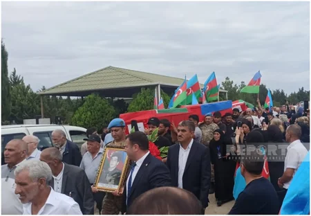 Abşeronda Birinci Qarabağ müharibəsinin dörd şəhidi dəfn edilib - YENİLƏNİB