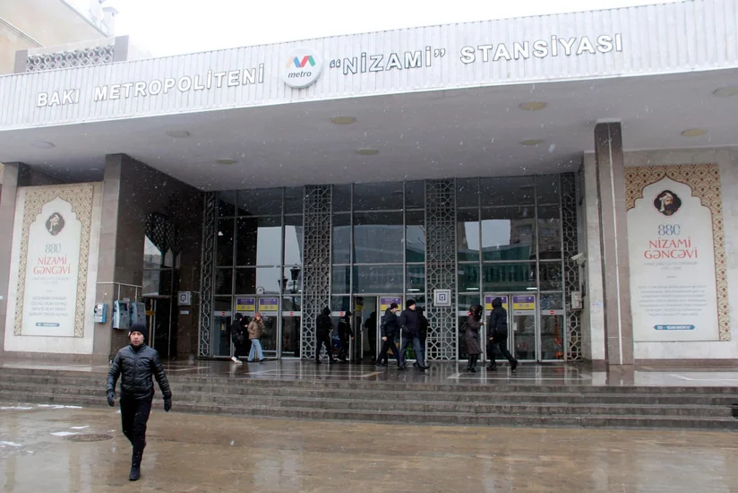 Bakı Metropoliteni qarlı havada gücləndirilmiş iş rejimində çalışır