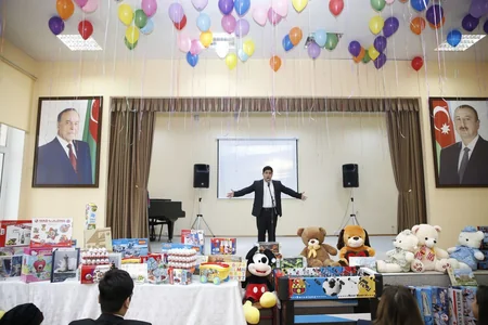 Leyla Əliyeva 5 saylı respublika xüsusi internat məktəbindəki şəraitlə tanış olub