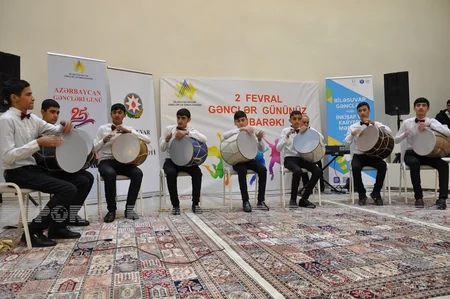 Biləsuvarda 2 Fevral-Azərbaycan Gənclər Günü qeyd edilib
