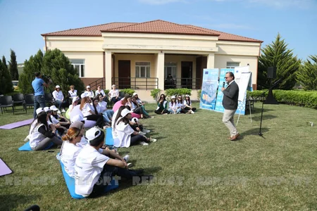 WHO representative joins European campaign 'Immunization Week' in Shamakhi