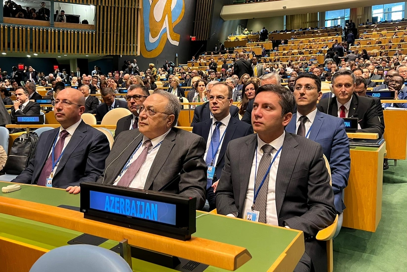 Azərbaycanın nümayəndə heyəti BMT-nin Gələcək Sammitində iştirak edir