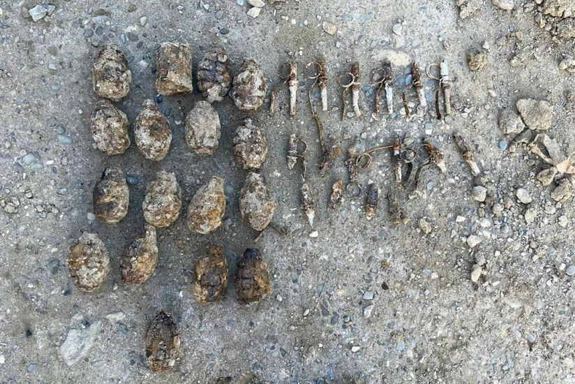 Abşeronda həyətyanı sahədən sursatlar tapılıb