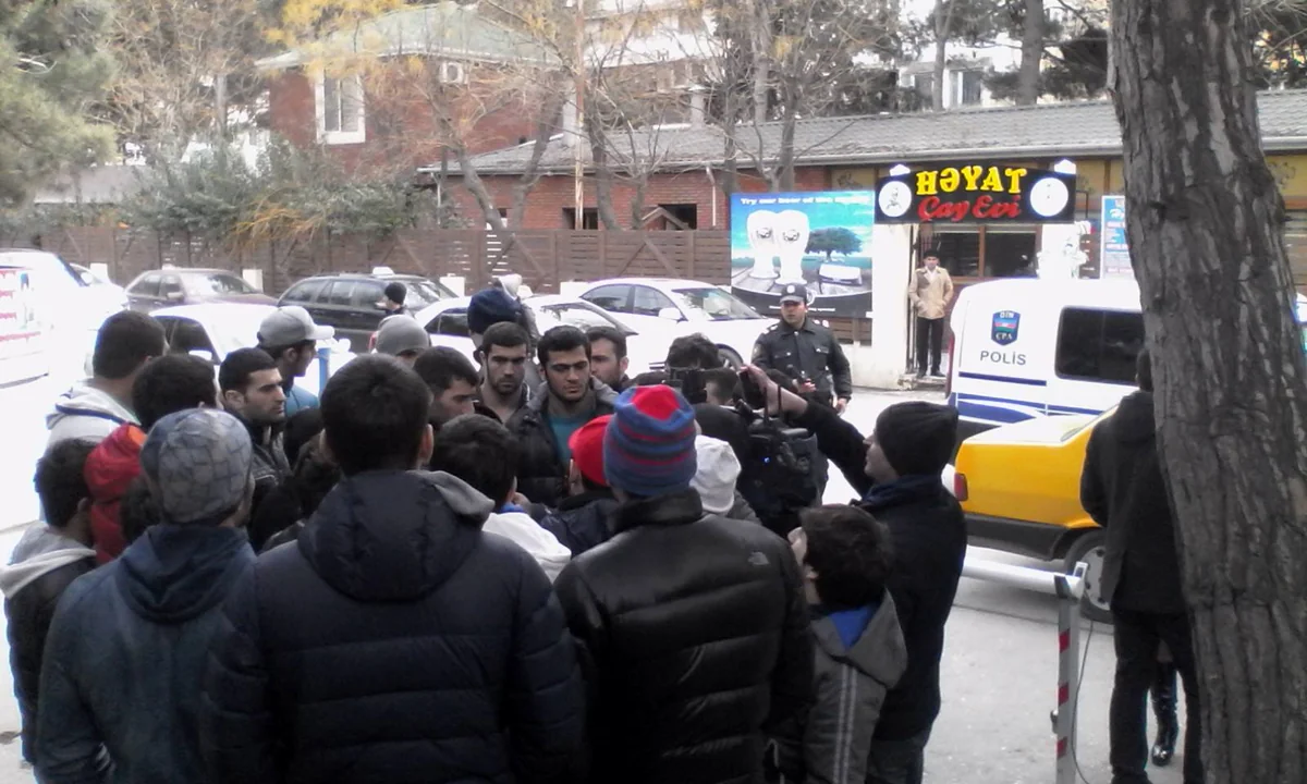 Azərbaycanın cüdo üzrə yığma komandasının bir qrup üzvü etiraz aksiyası keçirib