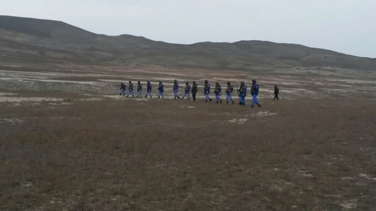 Xızıda 172 ədəd partlamamış hərbi sursat aşkar edilib