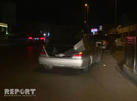 Sabunçu rayonunda yol qəzasında bir nəfər xəsarət alıb - FOTO