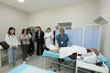 Xaçmaz Reabilitasiya Mərkəzinə mediatur təşkil edilib