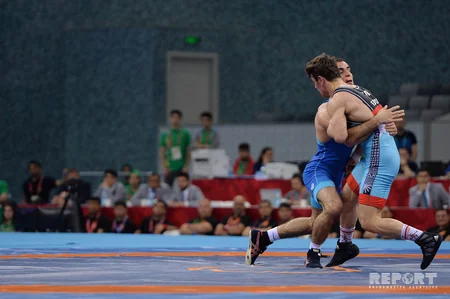 Azərbaycan Prezidenti İlham Əliyev yarışların final görüşünə baxıb - FOTO - YENİLƏNİB-6