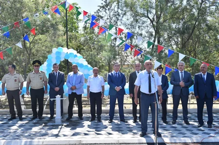 Salyanın yaşayış massivində yeni içməli su təchizatı infrastrukturu yaradılıb