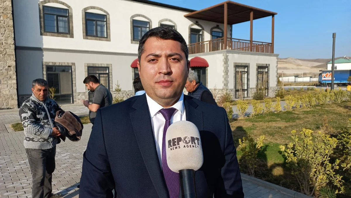 Aqil Qurbanov: Ağalı sakinləri artıq yeni tikilmiş müasir evlərdə yaşayacaqlar