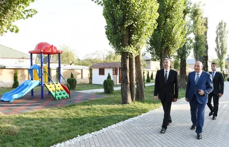 İsmayıllıda 140 yerlik körpələr evi-uşaq bağçasının açılışı olub