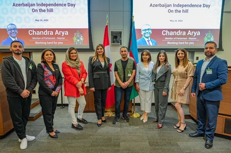 Kanada parlamentində Azərbaycanın 28 May - Müstəqillik Günü qeyd olunub