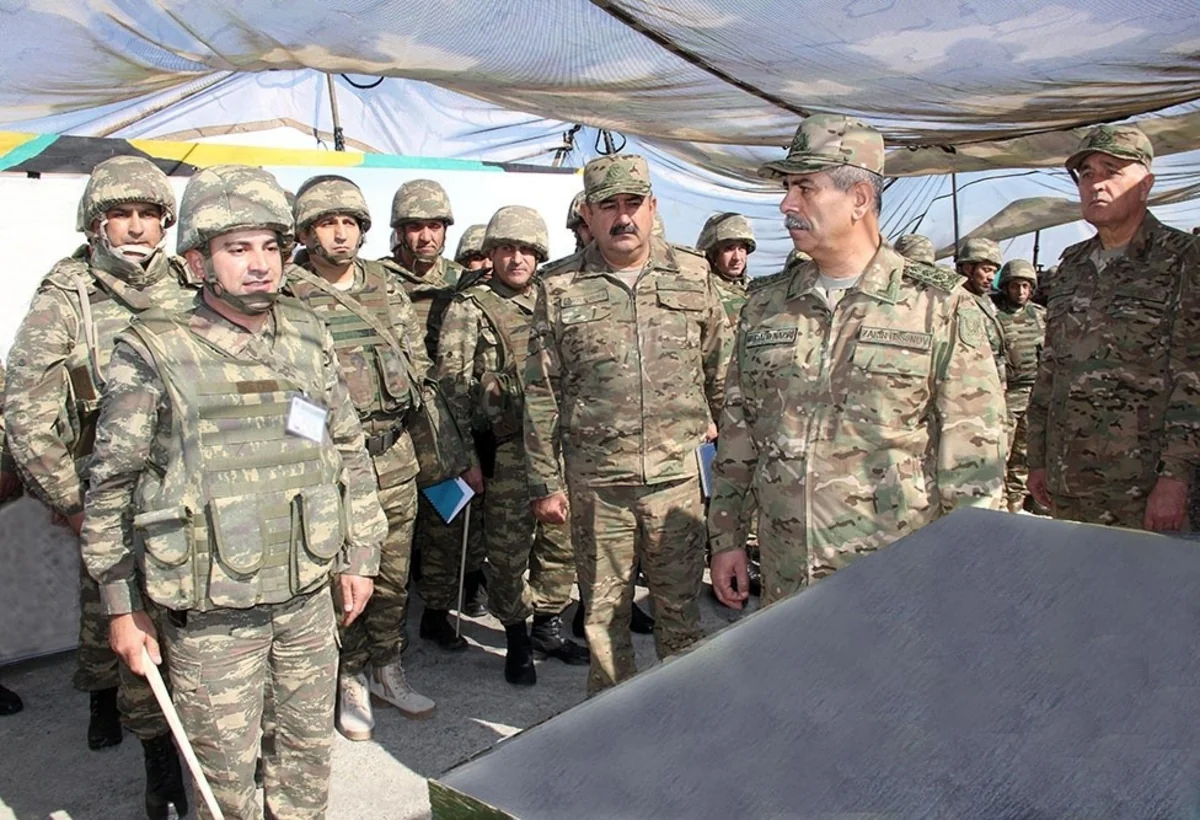 Reconnaissance of area carried out on large-scale exercises