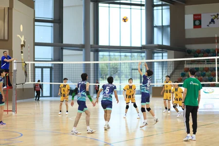 Gəncədə Heydər Əliyevin anadan olmasının 101-ci ildönümünə həsr olunmuş respublika voleybol turniri keçirilib