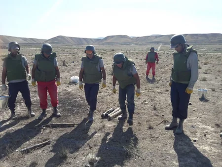 Sitalçayda 350 ədəd partlamamış hərbi sursat aşkar edilib