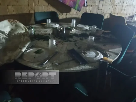 Bakıda restoranda güclü yanğın baş verib - VİDEO - YENİLƏNİB