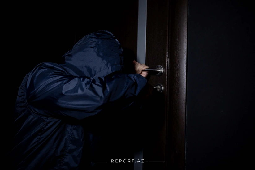 Bakıda inşası başa çatmamış evdən oğurluq edildi