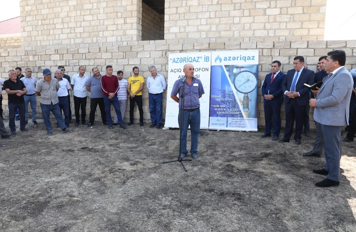 “Azəriqaz”ın növbəti “Açıq mikrofon” aksiyası Siyəzəndə təşkil olunub
