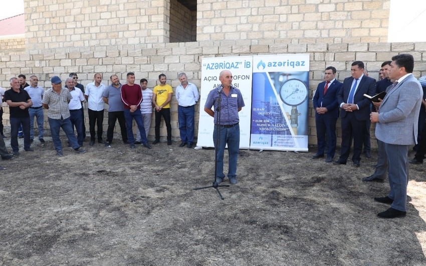 “Azəriqaz”ın növbəti “Açıq mikrofon” aksiyası Siyəzəndə təşkil olunub