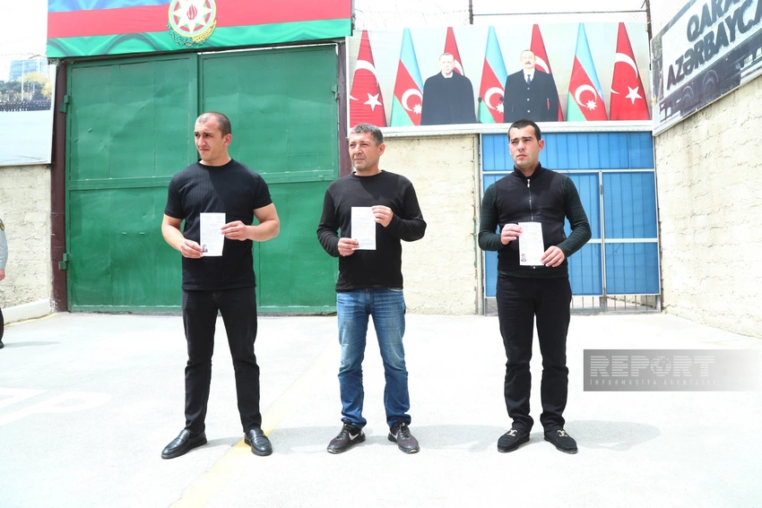 10 saylı cəzaçəkmə müəssisəsində Əfv sərəncamı icra olunub, 3 məhkum azad edilib