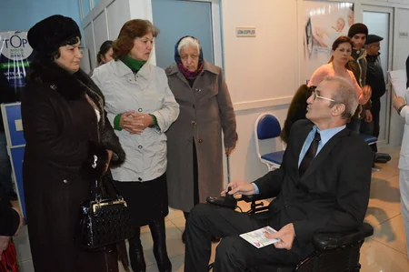 ​Bakıda 40 nəfərdən yuxarı əlil pulsuz tibbi müayinə olunub