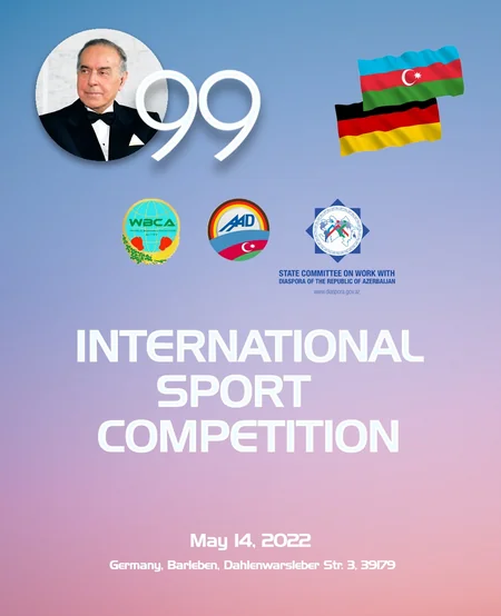 Almaniyada Heydər Əliyevin 99 illiyi münasibətilə beynəlxalq idman yarışı təşkil edilib
