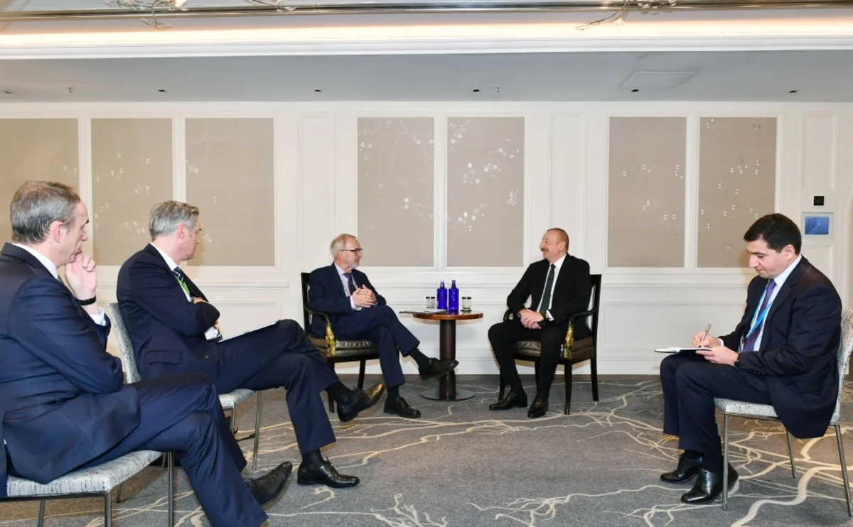 Prezident İlham Əliyev: EIB Azərbaycanın daha 3 sahə üzrə yaxın tərəfdaşı ola bilər