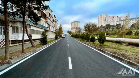 Bakının Cavanşir küçəsi təmir edilib