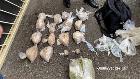 Bakıda keçmiş məhkum 16 kq narkotiklə tutuldu