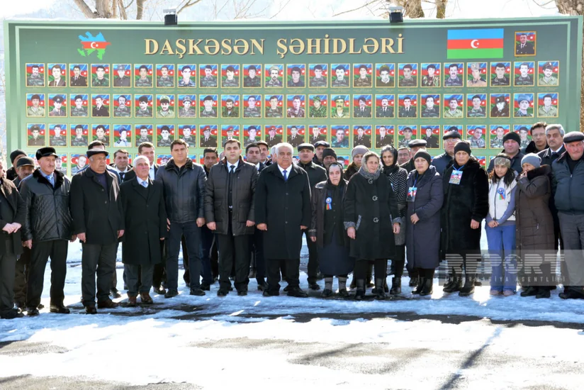 Daşkəsəndə Xocalı soyqırımı anılıb