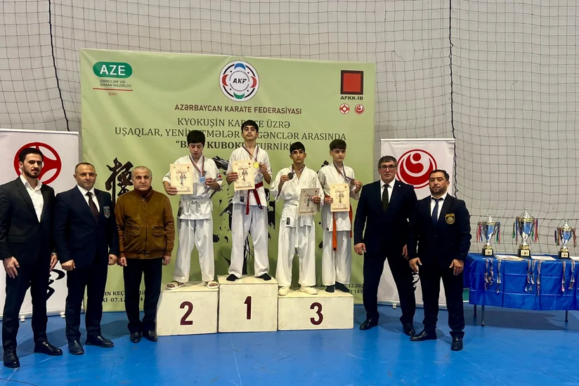 Fullkontakt Kyokuşin Karate üslubu  üzrə Bakı kuboku turniri keçirilib