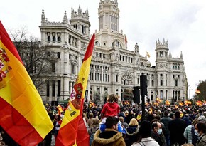 В Испании более 30 тыс. человек вышли на антиправительственную акцию протеста