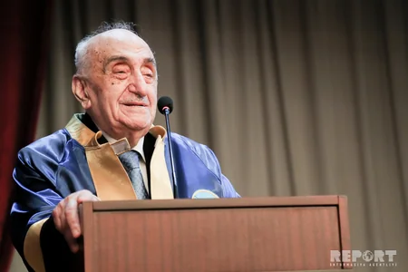 Xoşbəxt Yusifzadəyə Azərbaycan Dövlət Neft və Sənaye Universitetinin fəxri professoru adı verilib - FOTO