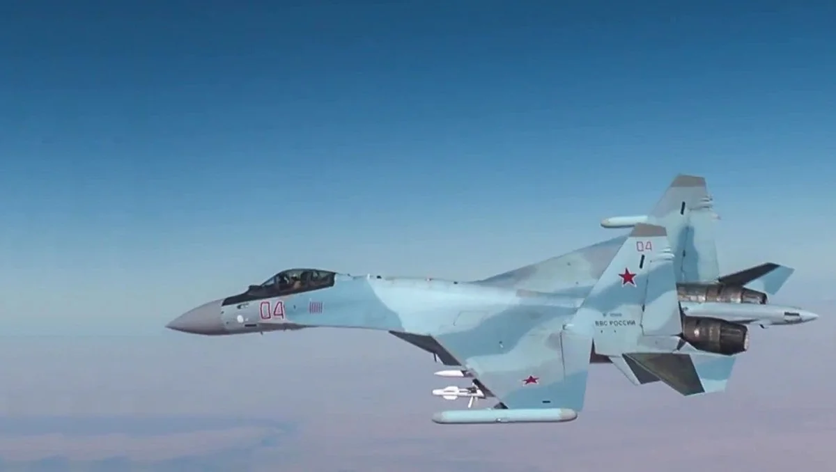 Ukrainian Intel: 2 Russian Su-30 flankers downed by AIM-9s fired from drone boats