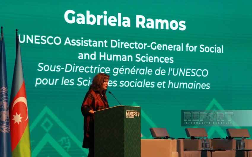 Qabriela Ramos: “MINEPS-in Bakıda keçirilən konfransı tarixi olacaq”