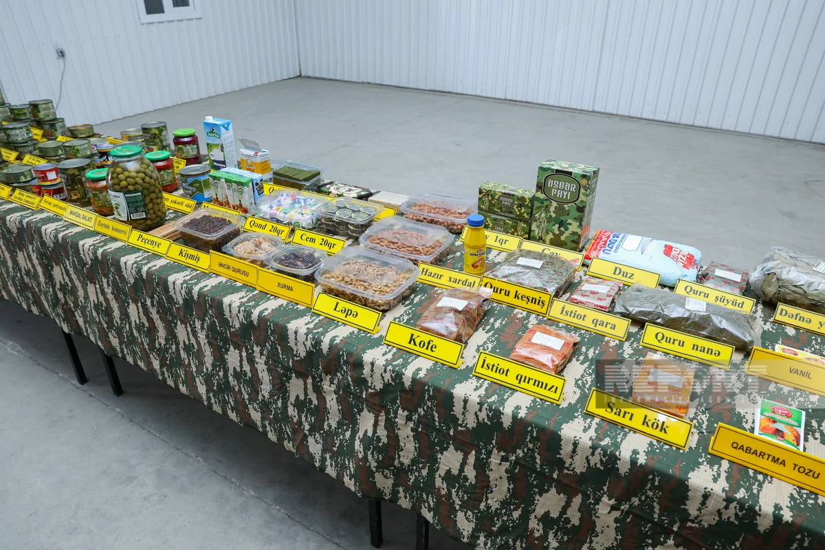 Ordunun ərzaq təminatı: laboratoriyalar, soyuducular və iş prinsipi - Mərkəzi Ərzaq Anbarından REPORTAJ - ÖZƏL GÖRÜNTÜLƏR