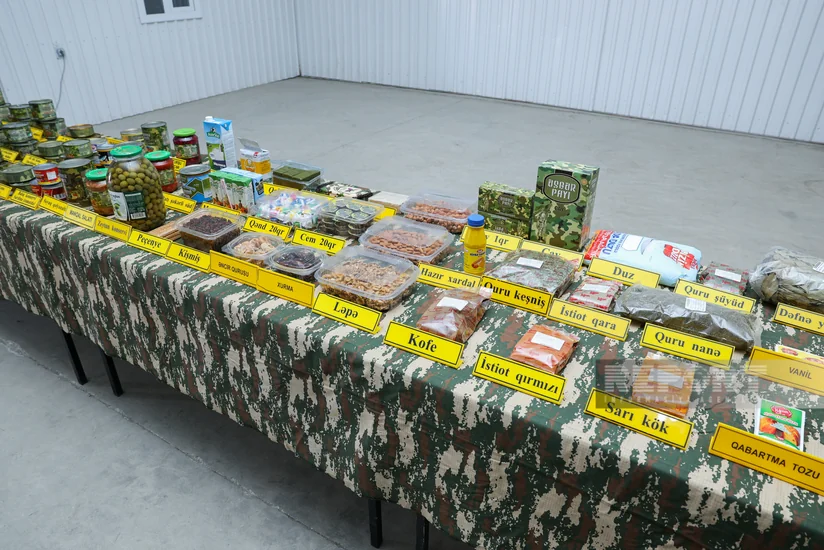Ordunun ərzaq təminatı: laboratoriyalar, soyuducular və iş prinsipi - Mərkəzi Ərzaq Anbarından REPORTAJ - ÖZƏL GÖRÜNTÜLƏR