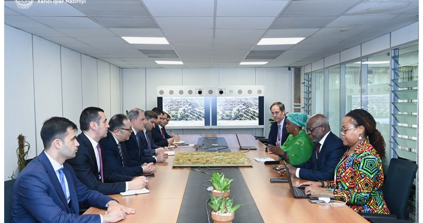 Jeyhun Bayramov discusses situation in South Caucasus with UN official in Nairobi